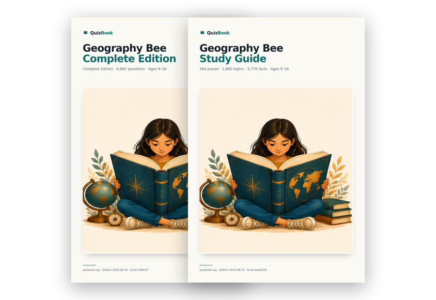 The Geography Bee Complete Edition and its study guide