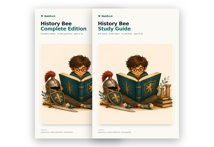 The History Bee Complete Edition and its study guide
