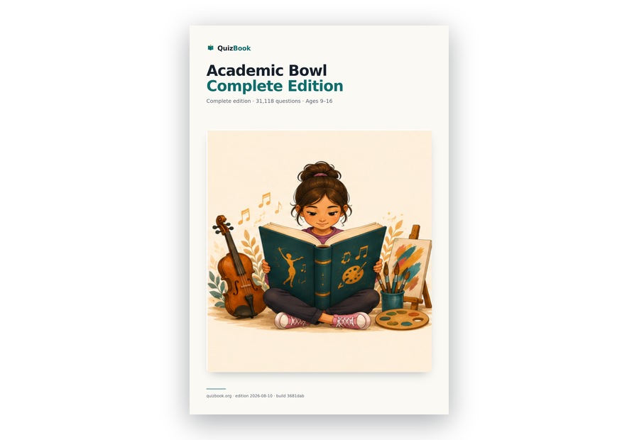 The Quiz Bowl Question Bank Complete Edition cover